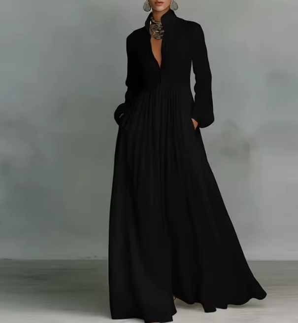 Ginevra - Vestido Blanco de algodón y lino