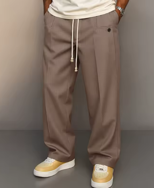 García - Pantalón tiro recto Baggy