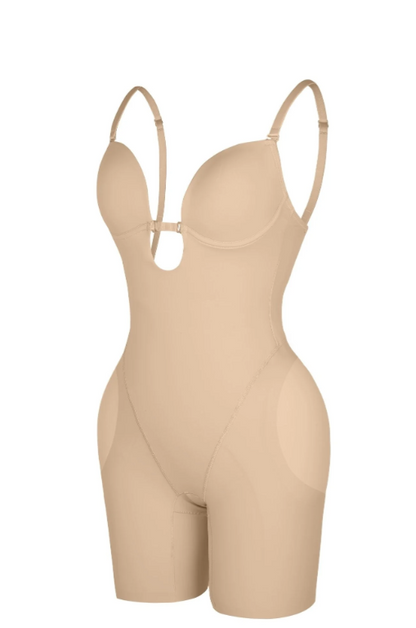 Irene - Bodysuit con espalda baja y almohadillas extraíbles