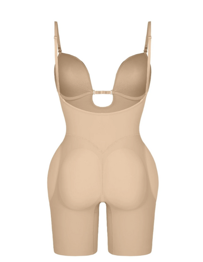 Irene - Bodysuit con espalda baja y almohadillas extraíbles