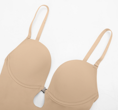 Irene - Bodysuit con espalda baja y almohadillas extraíbles