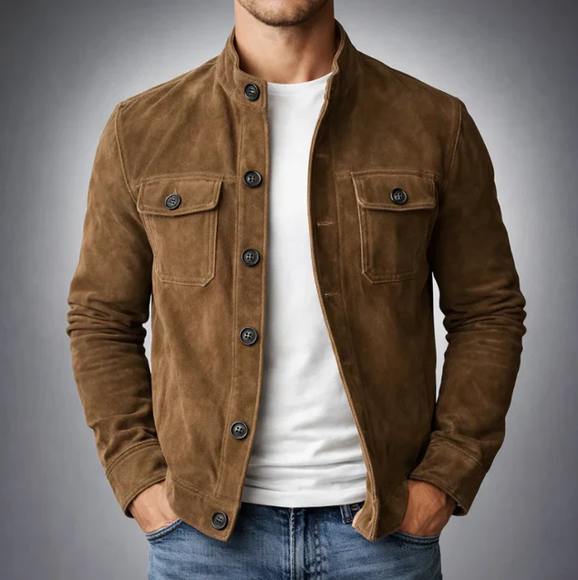 Vittorio - Chaqueta de Ante de hombre