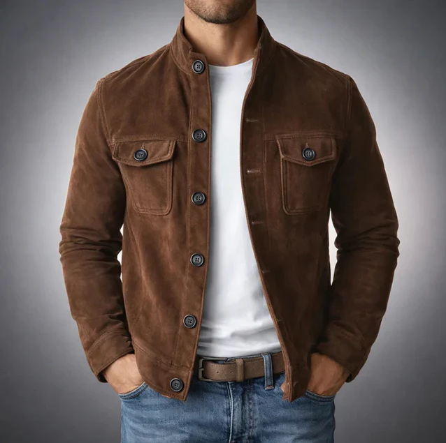 Vittorio - Chaqueta de Ante de hombre