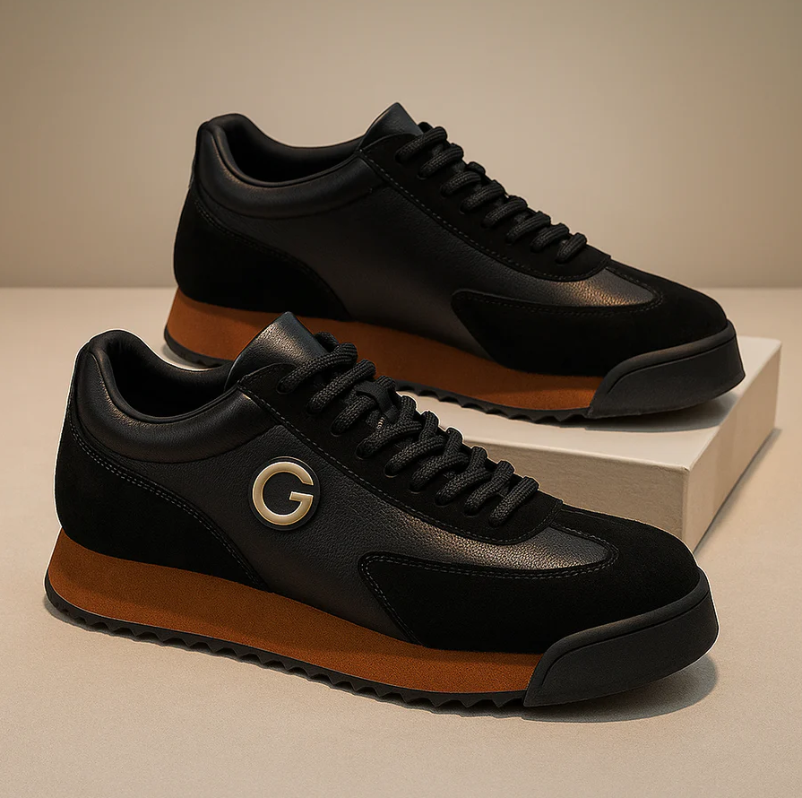 Elegantes zapatos de piel