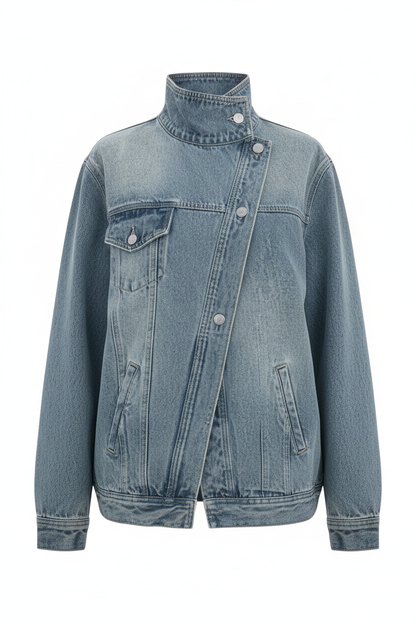 Chaqueta vaquera oversize sin modelo