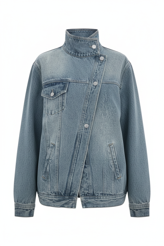 Chaqueta vaquera oversize sin modelo