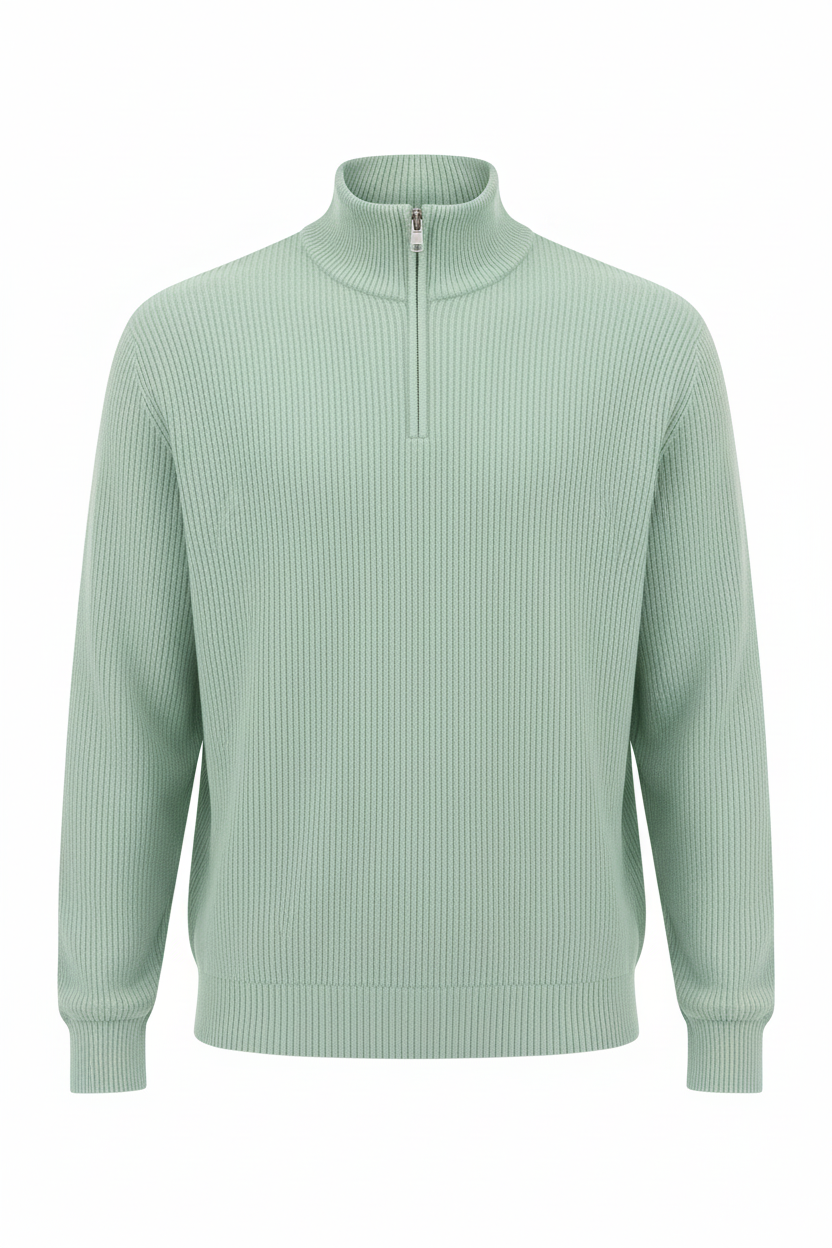Jersey Verde Menta Pastel