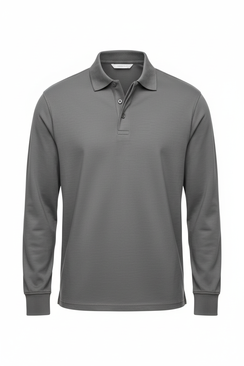 Polo Gris Oscuro
